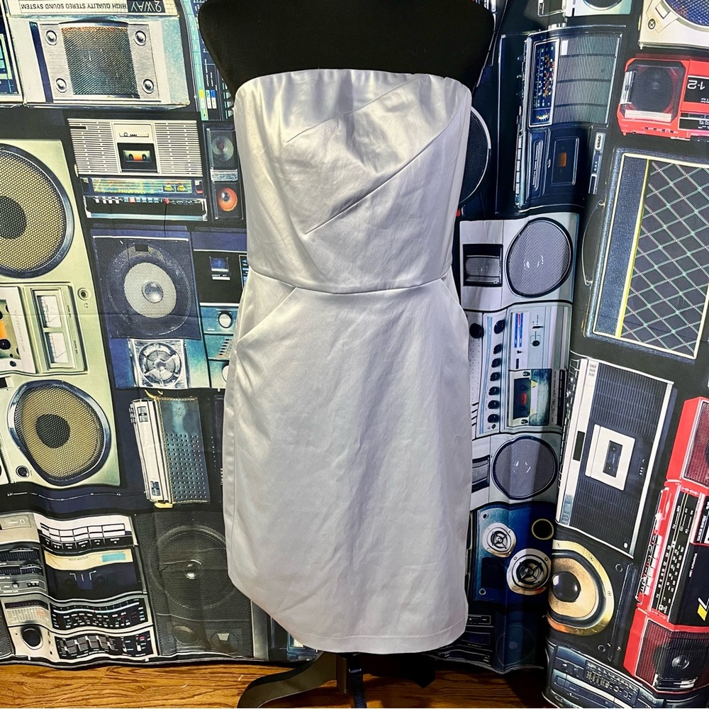 The Limited Gray/Silver Matte Cocktail Dress Women's size 10